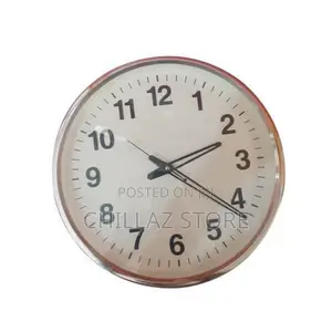 Round Wall Clock – White