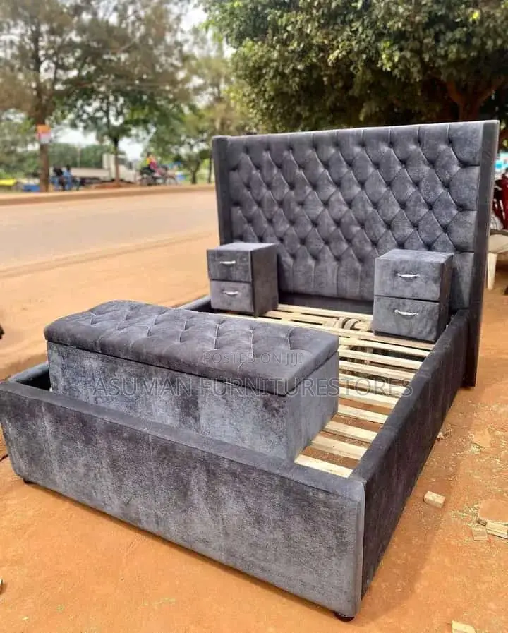 5x6feet Dressed Bed Call Us On
