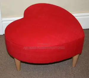 Heart Table in Red Call Us