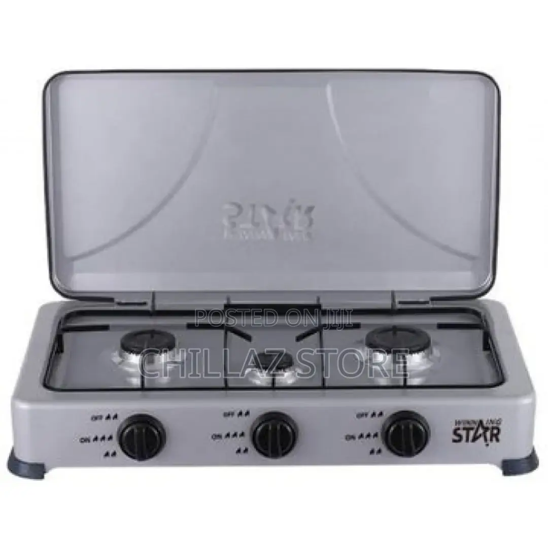 Winningstar 3 Burner Gas Stove Cooker Plate
