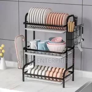 3 Layer Metal Kitchen Rack