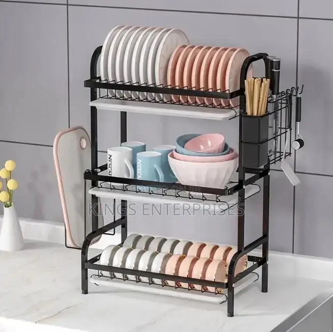 3 Layer Metal Kitchen Rack