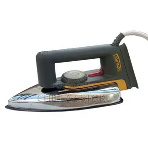 Sunline Flat Iron With Non Stick Coating Soleplate – Silver
