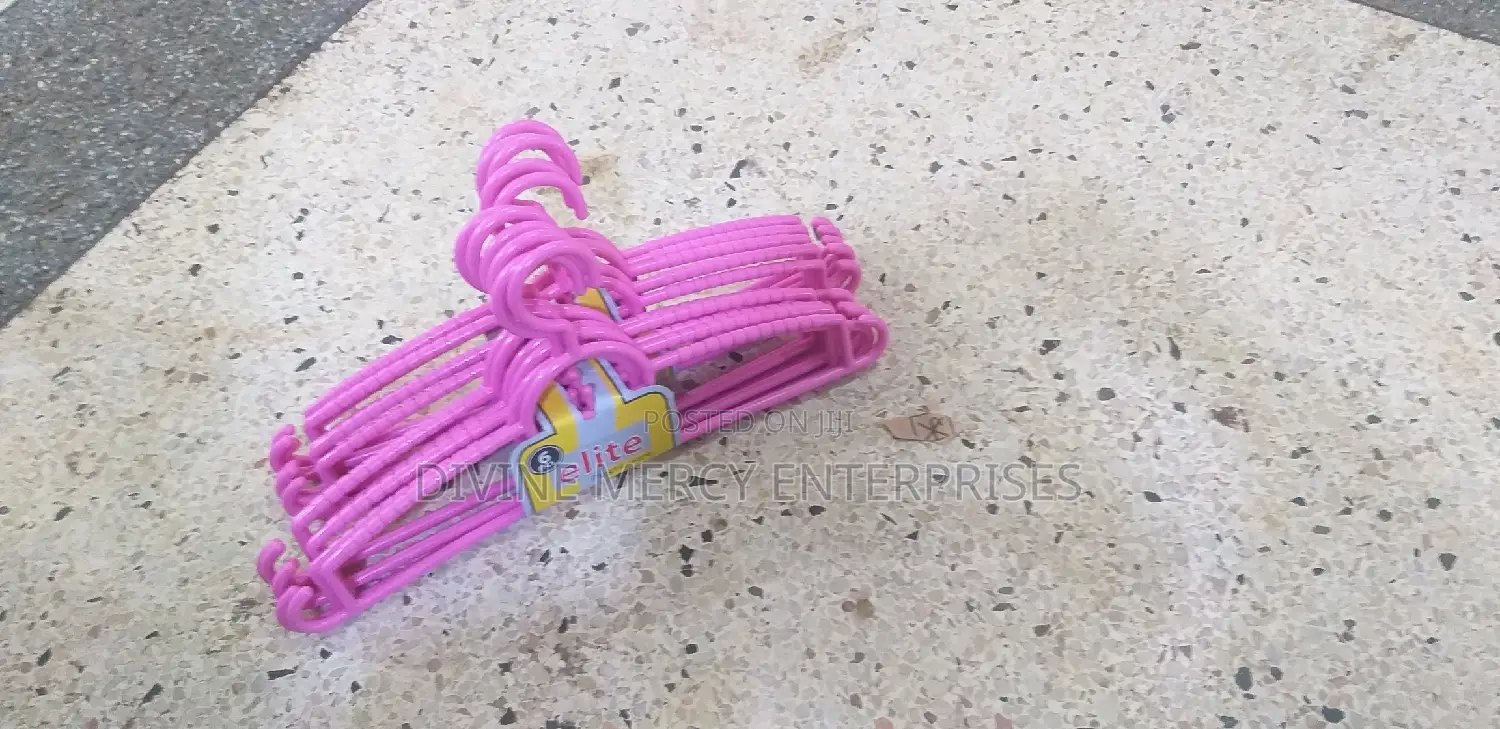 Plastic Hangers (12)Pieces