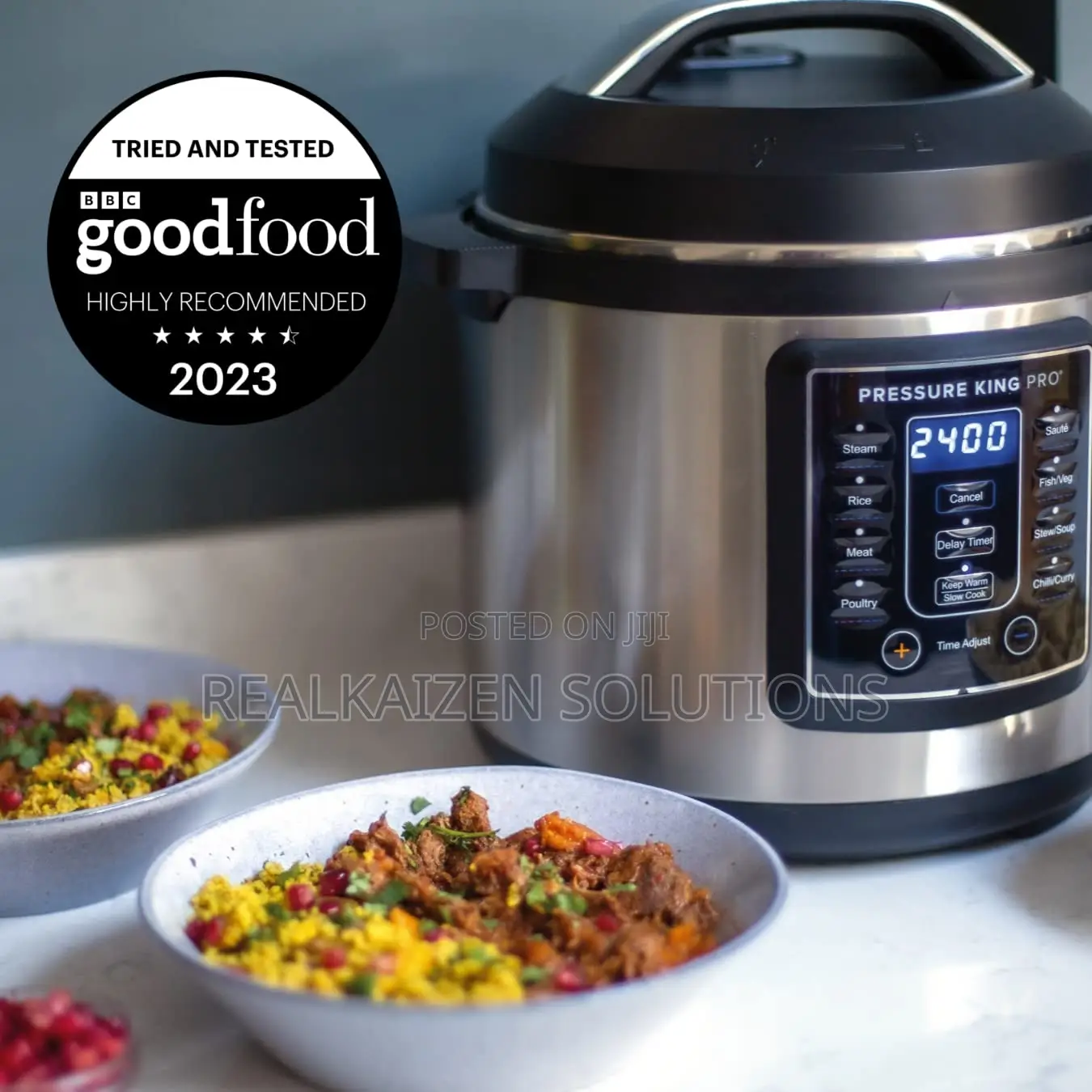UK DREW COLE 5.7L Pressure King Pro 14-in-1 Pressure Cooker