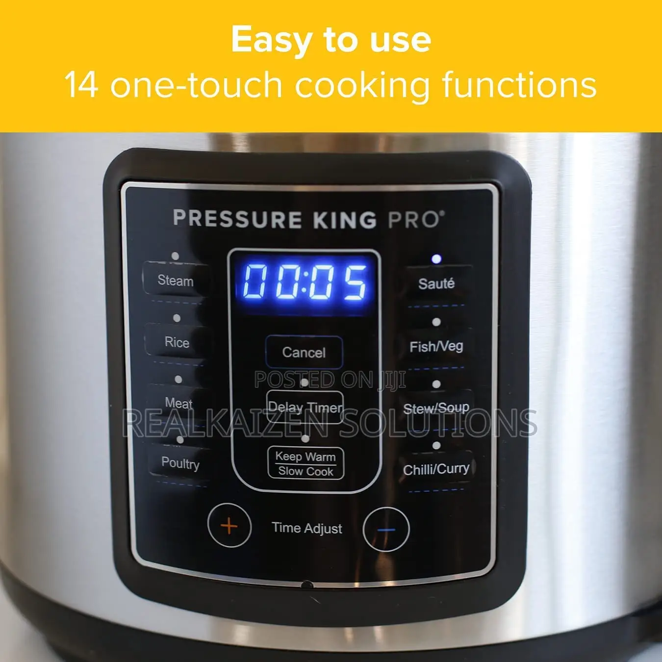 UK DREW COLE 5.7L Pressure King Pro 14-in-1 Pressure Cooker