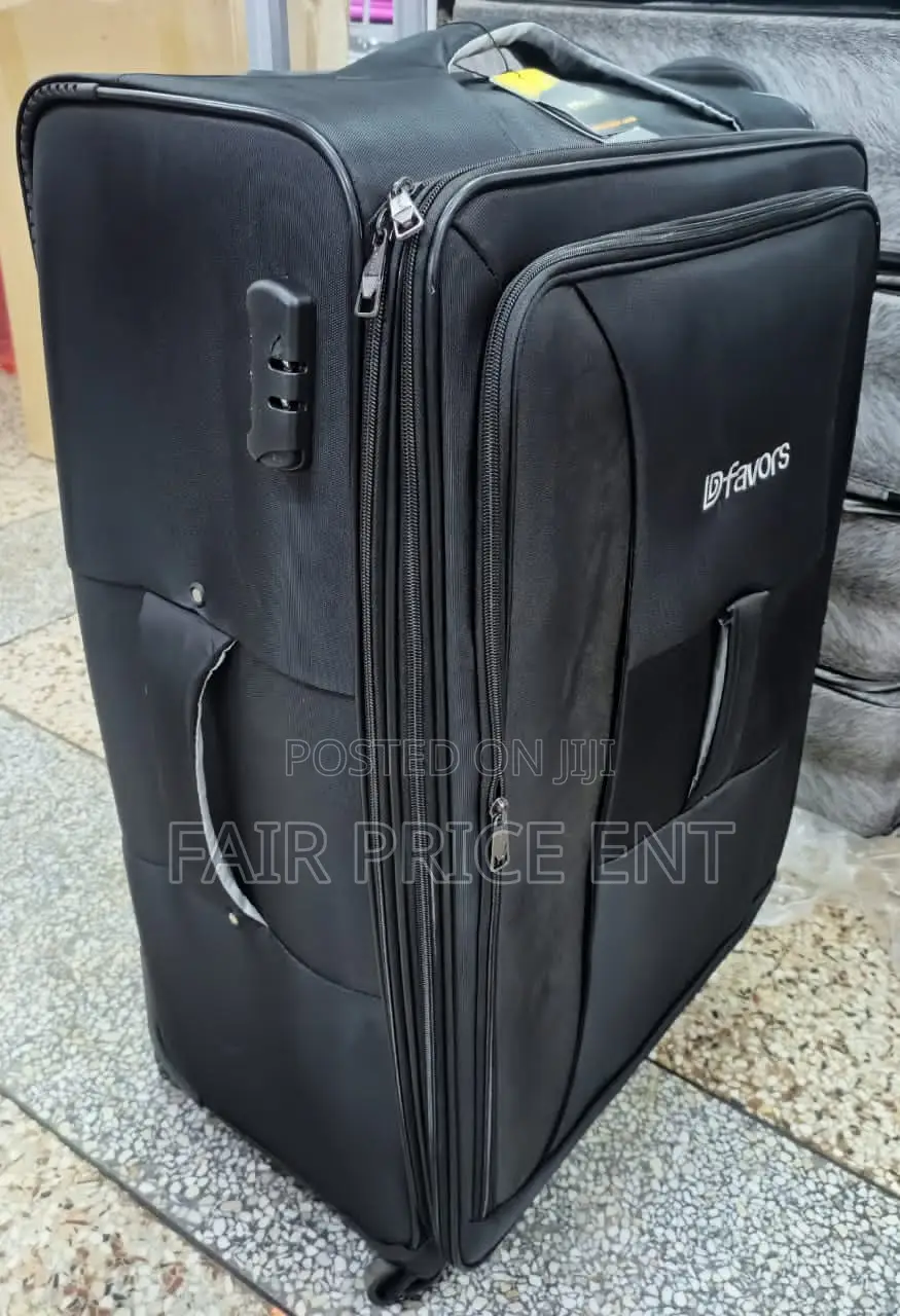 Original Cloth Vip Suitcase.Large .( Black)
