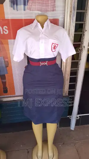 Secondary School Uniforms Skirt and Shirt