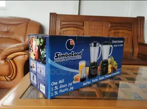 3 in 1 Simbaland Blender With Glass and Melamine Jar.