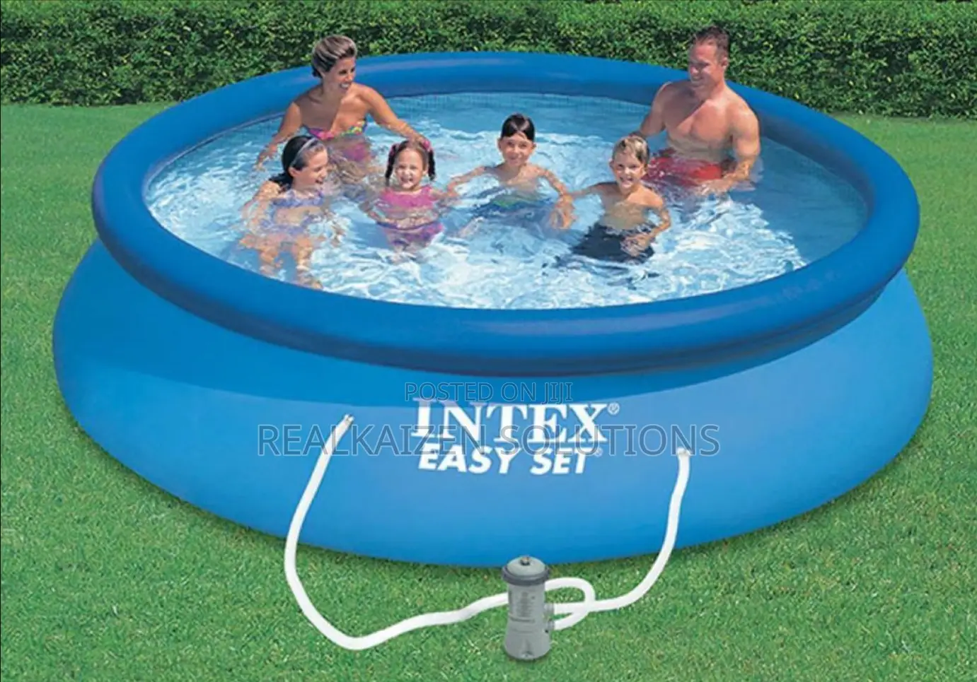 INTEX Easy Set Swimming Pool With Filter Pump 4meters