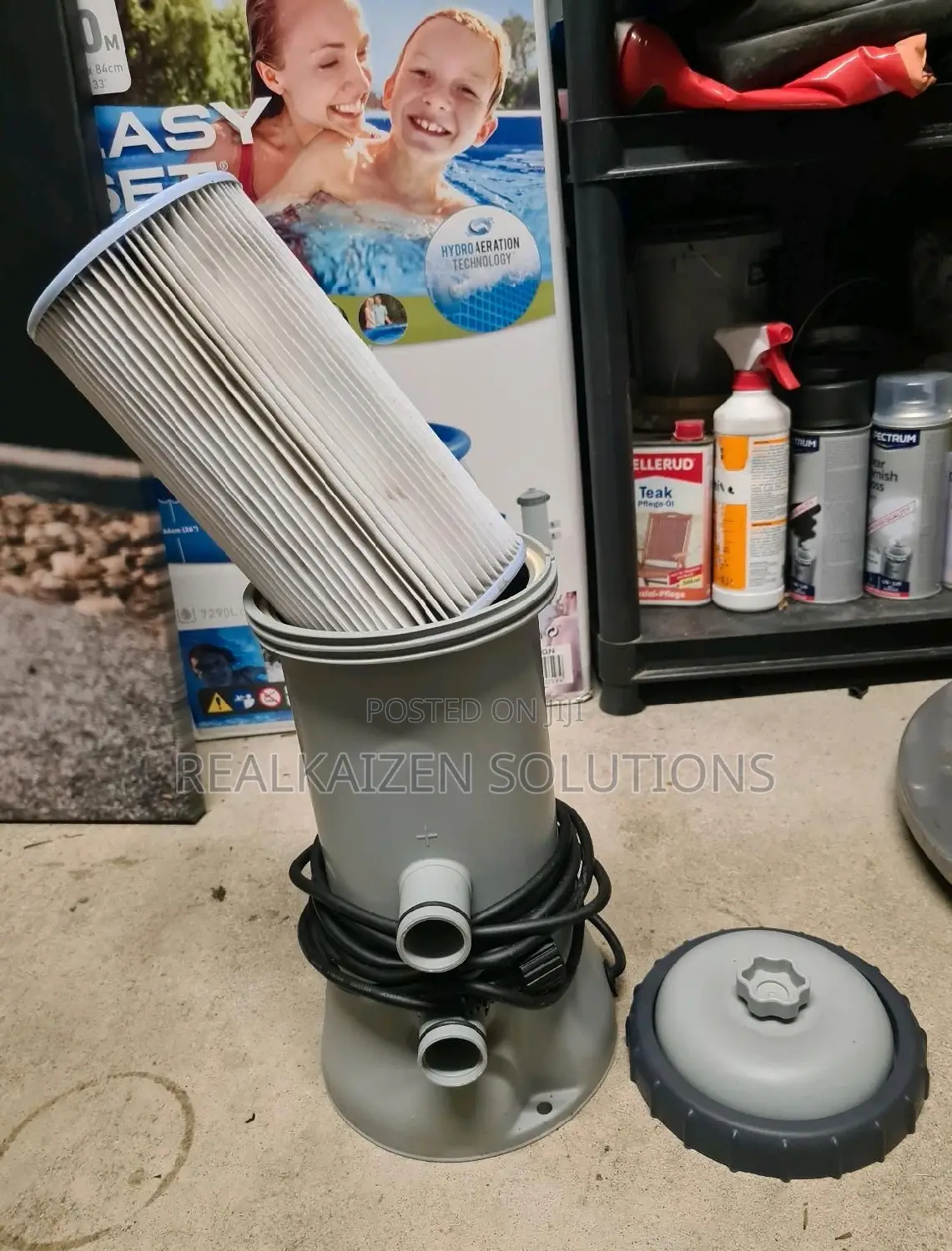 INTEX Easy Set Swimming Pool With Filter Pump 4meters