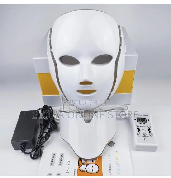7 In 1 Color LED Facial Mask For Face And Neck