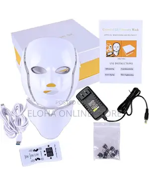 7 In 1 Color LED Facial Mask For Face And Neck