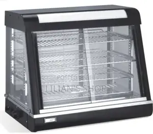 66*45*68cm Efficient Countertop Food Warmer Display Case