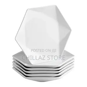 Lightbox
6 Pieces of Hexagonal Plain Design Dinner Plates