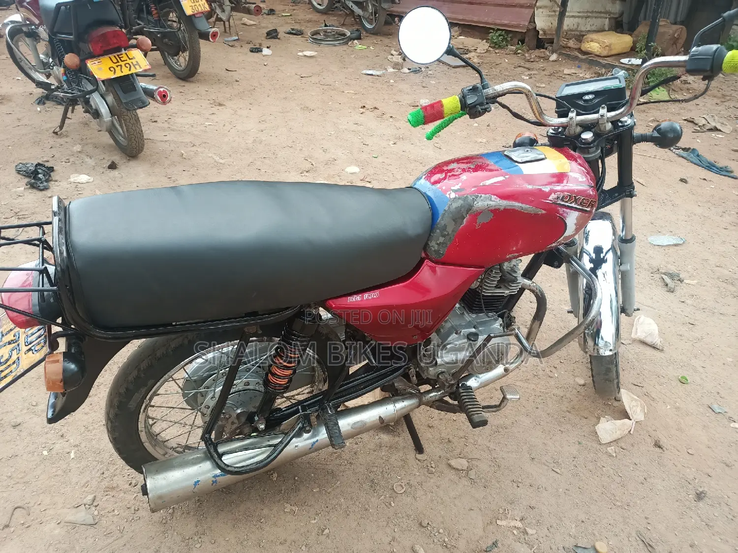 Bajaj Boxer 100 2014 Red