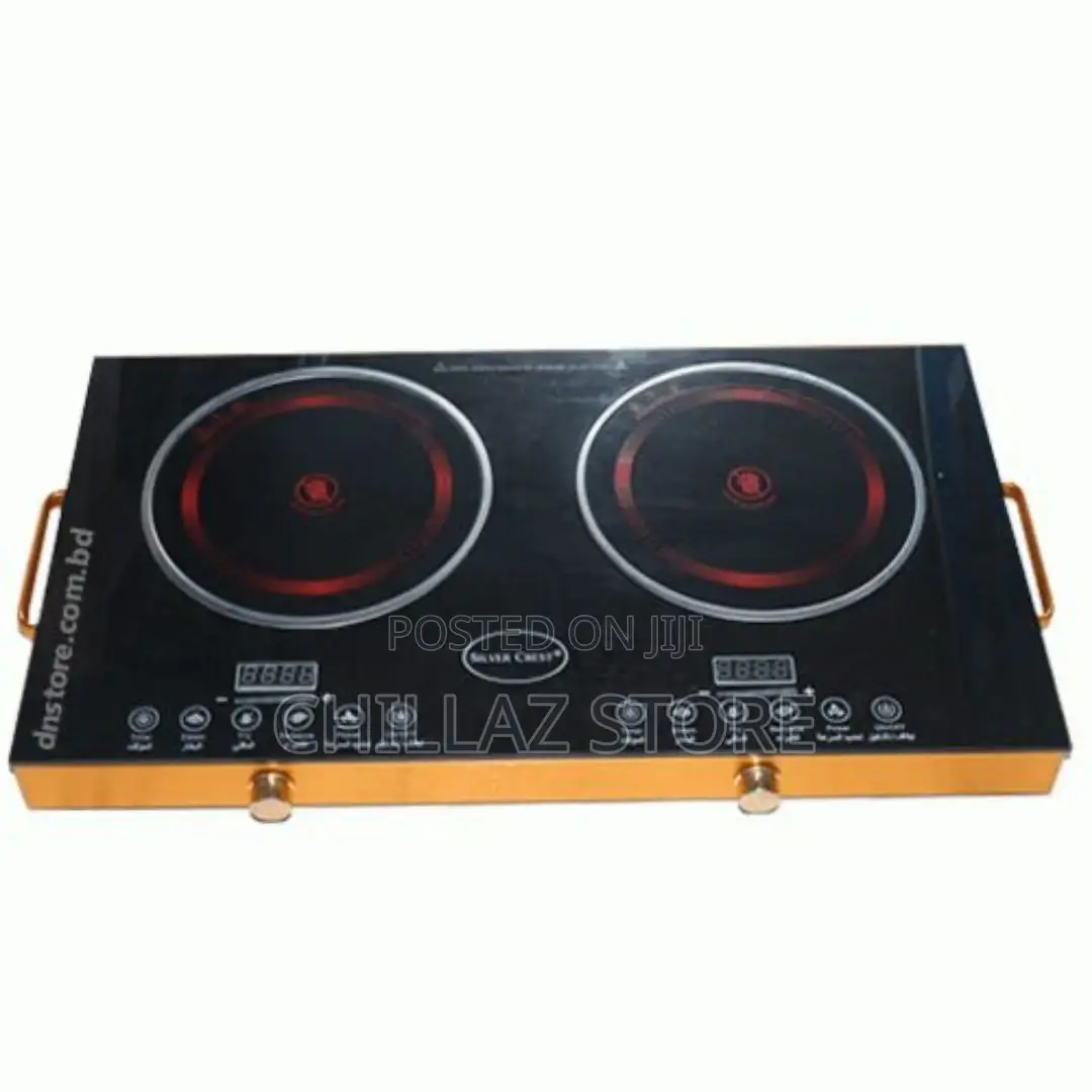 Silver Crest 2 Burner Infrared Cooker Hot Plate Stove -