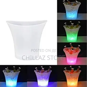 5L Led Ice Bucket Color Changing Plastic