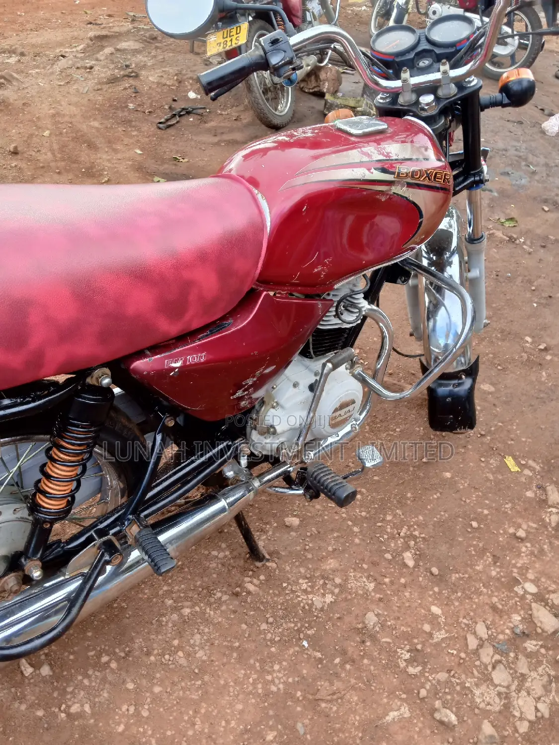 Bajaj Boxer 2022 Red