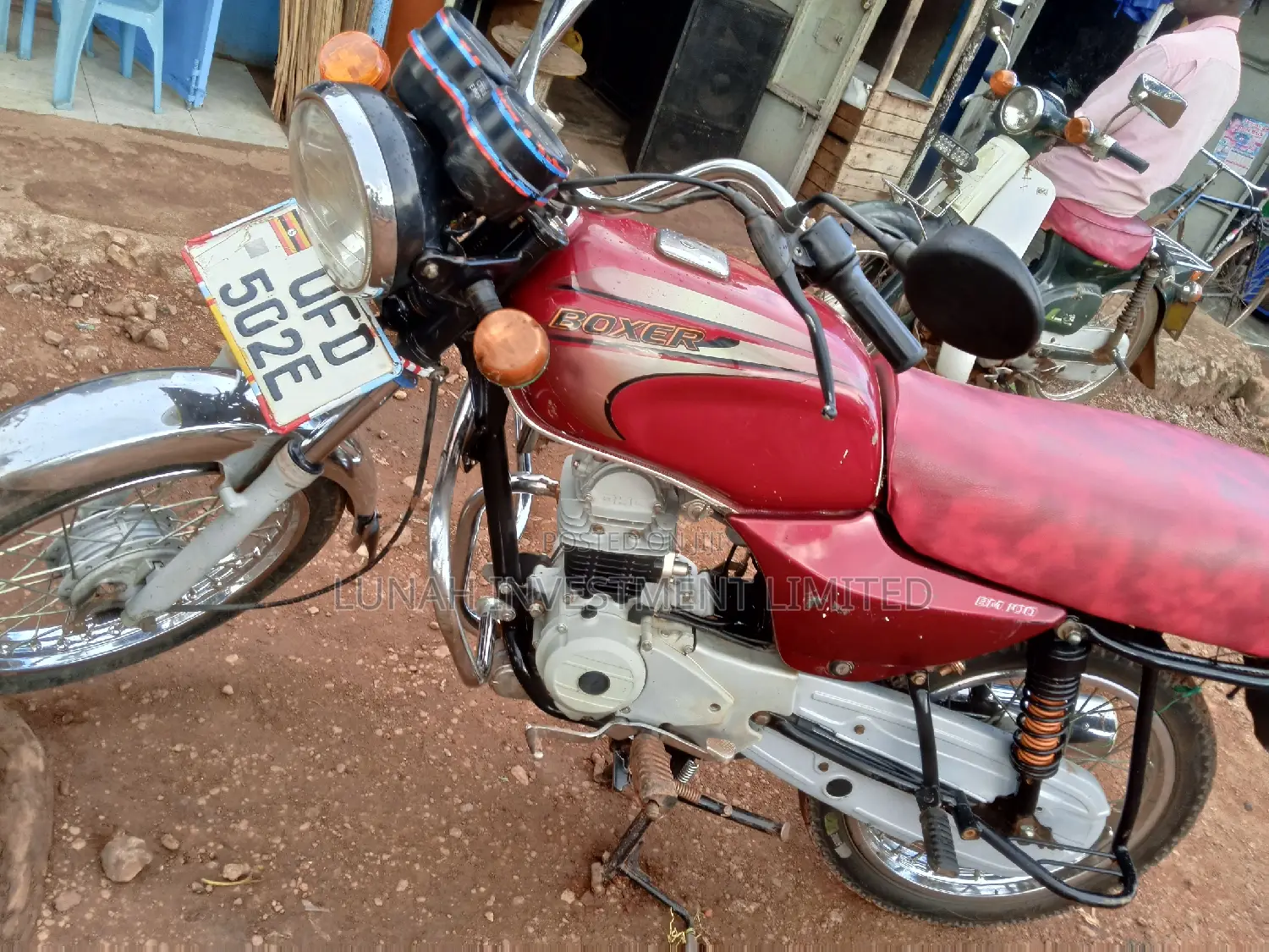 Bajaj Boxer 2022 Red