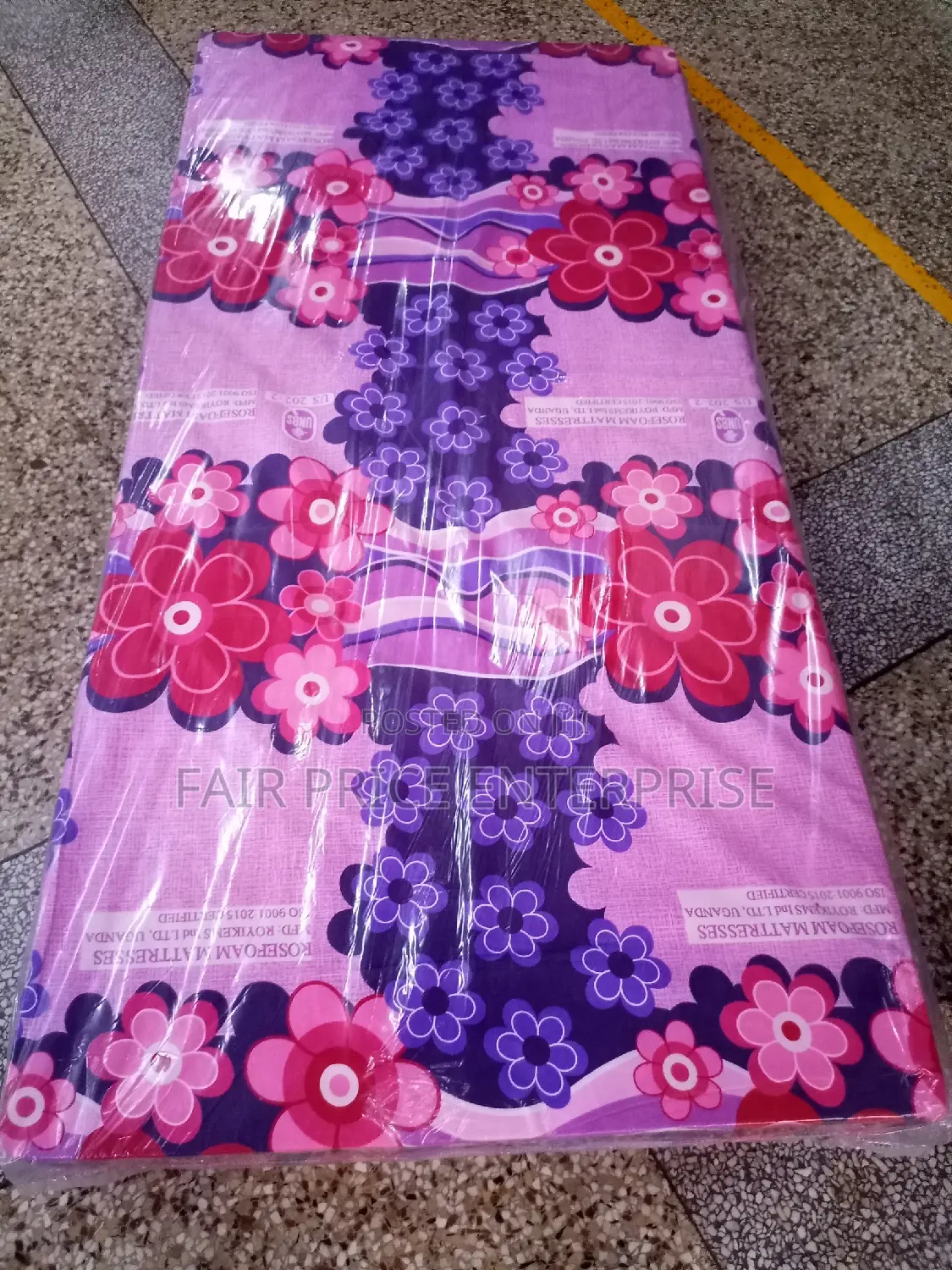 Original Rosefoam Mattress 3*6 By6 Inches Sealed Cover