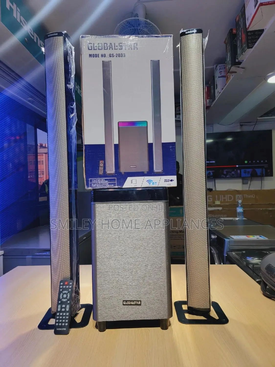 Brandnew Globalstar 2.1channel Soundsystem