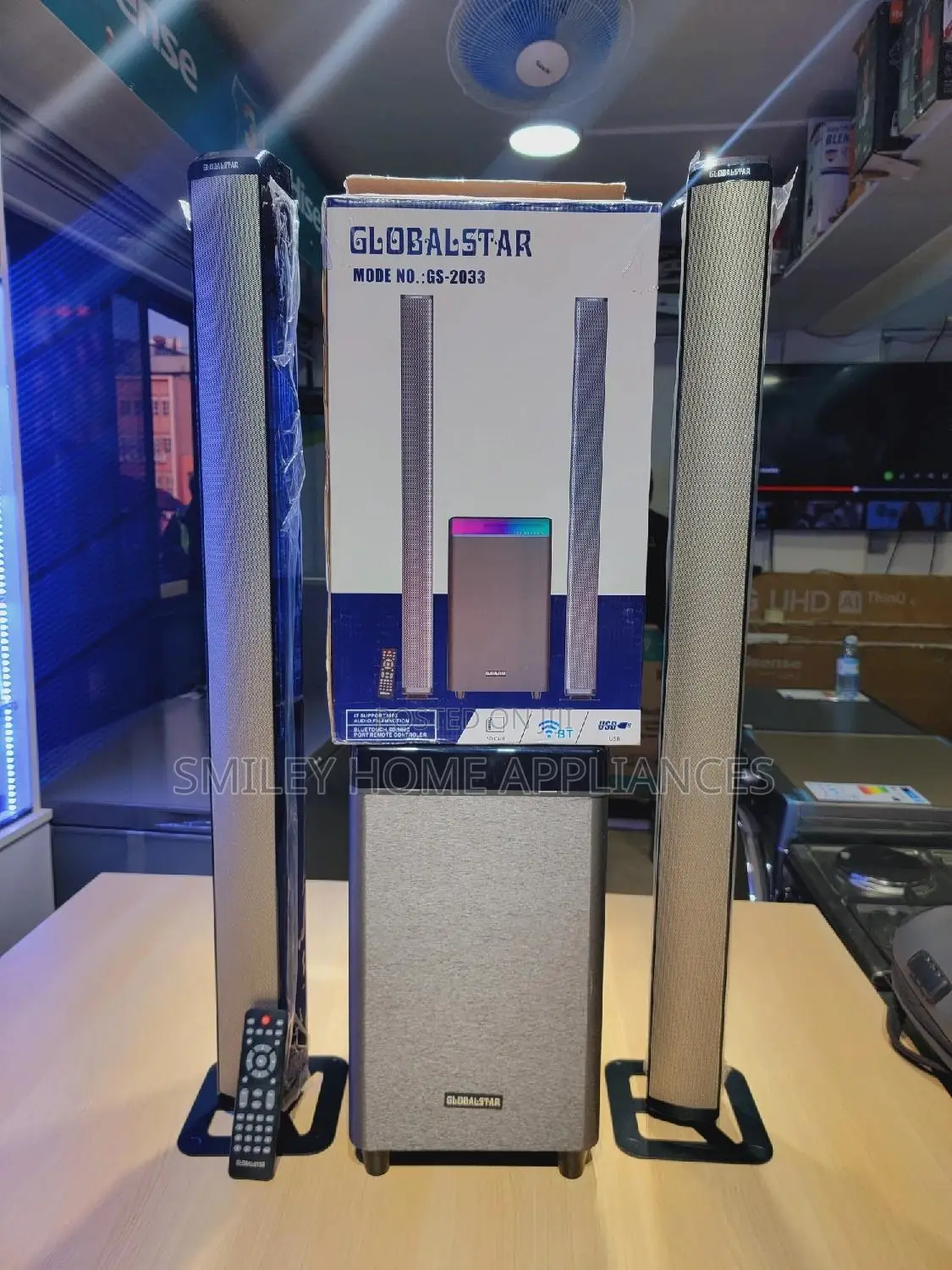 Brandnew Globalstar 2.1channel Soundsystem