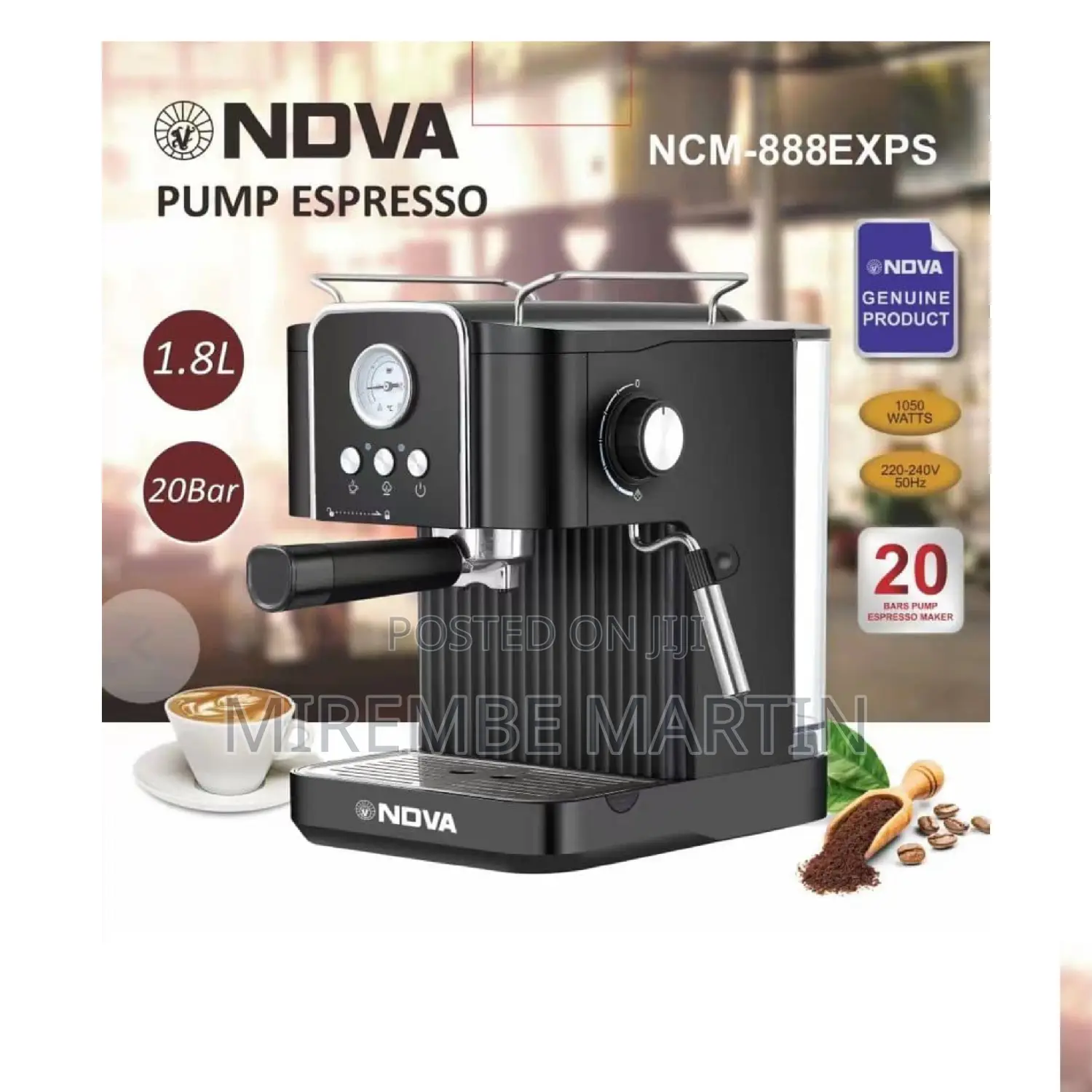 Nova Espresso Coffee Maker.