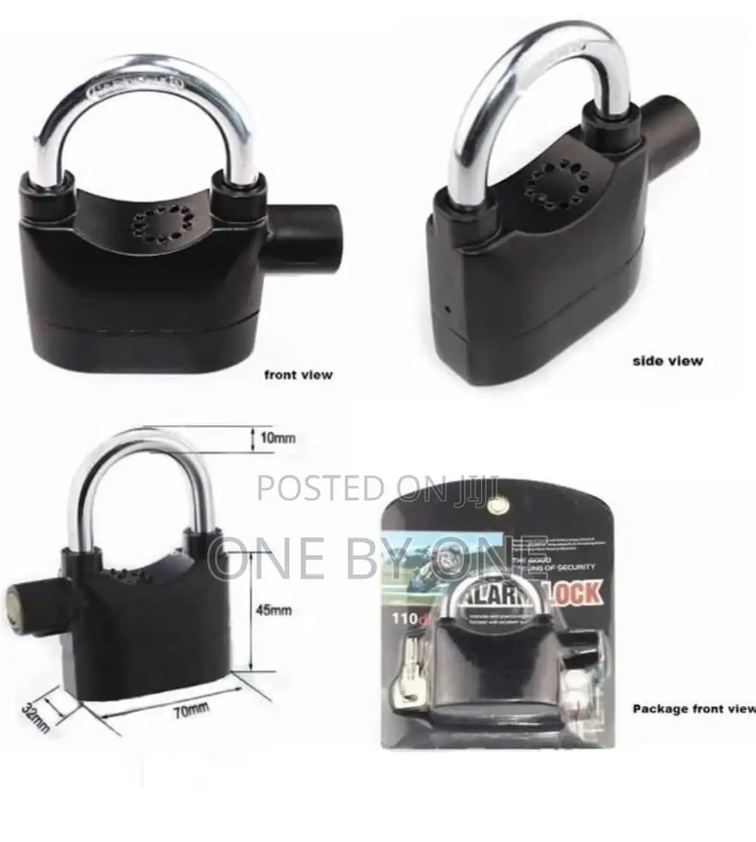 Alarm Security Padlock