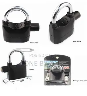 Alarm Security Padlock