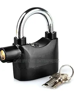 Anti Theft Loud Siren Security Padlock