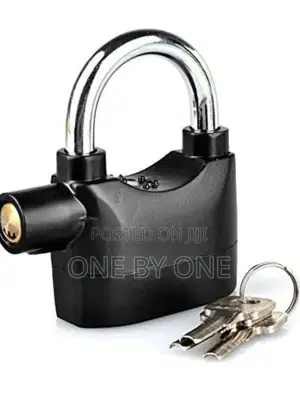 Anti Theft Loud Siren Security Padlock