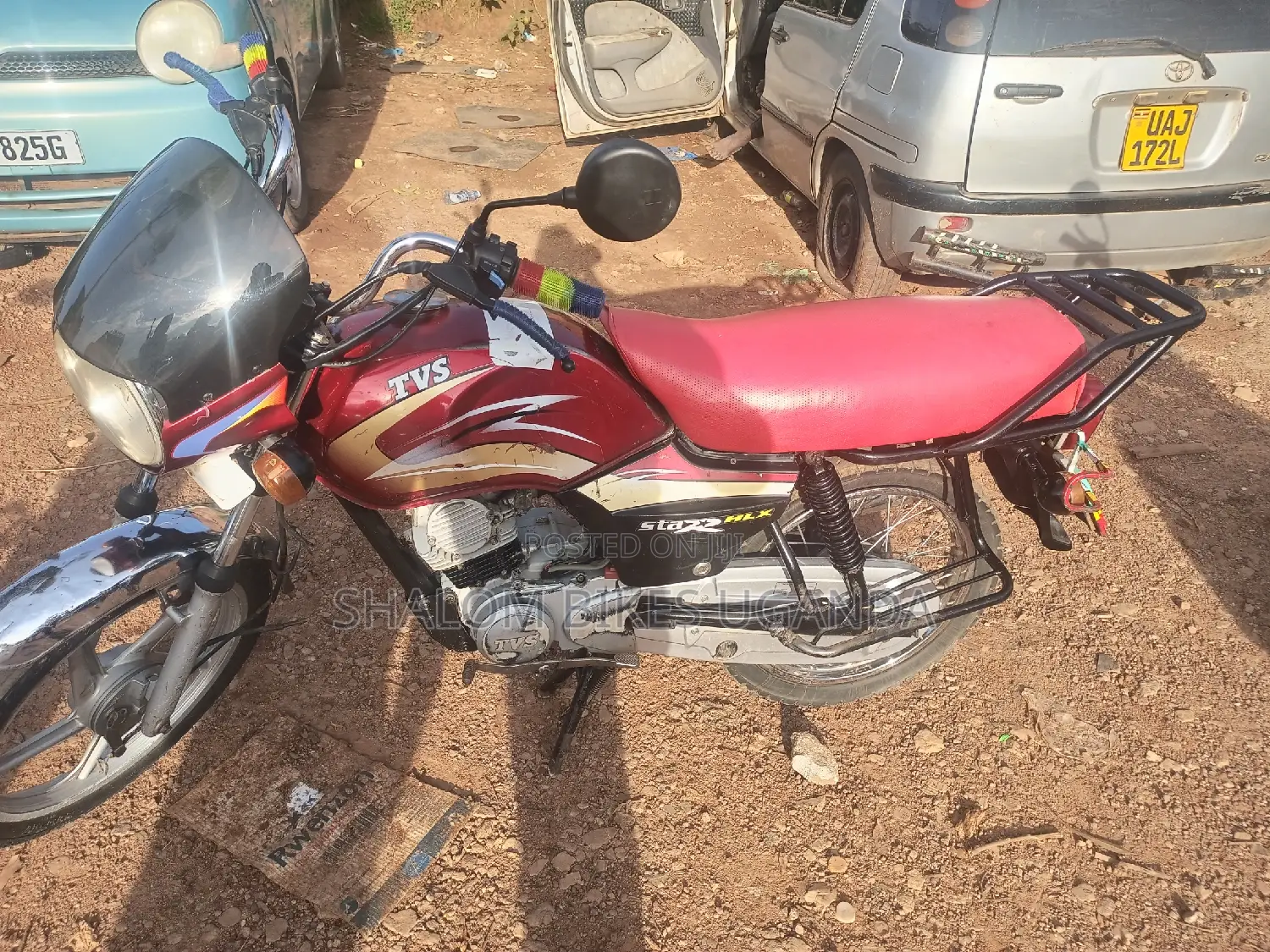TVS XL 100 2016 Red