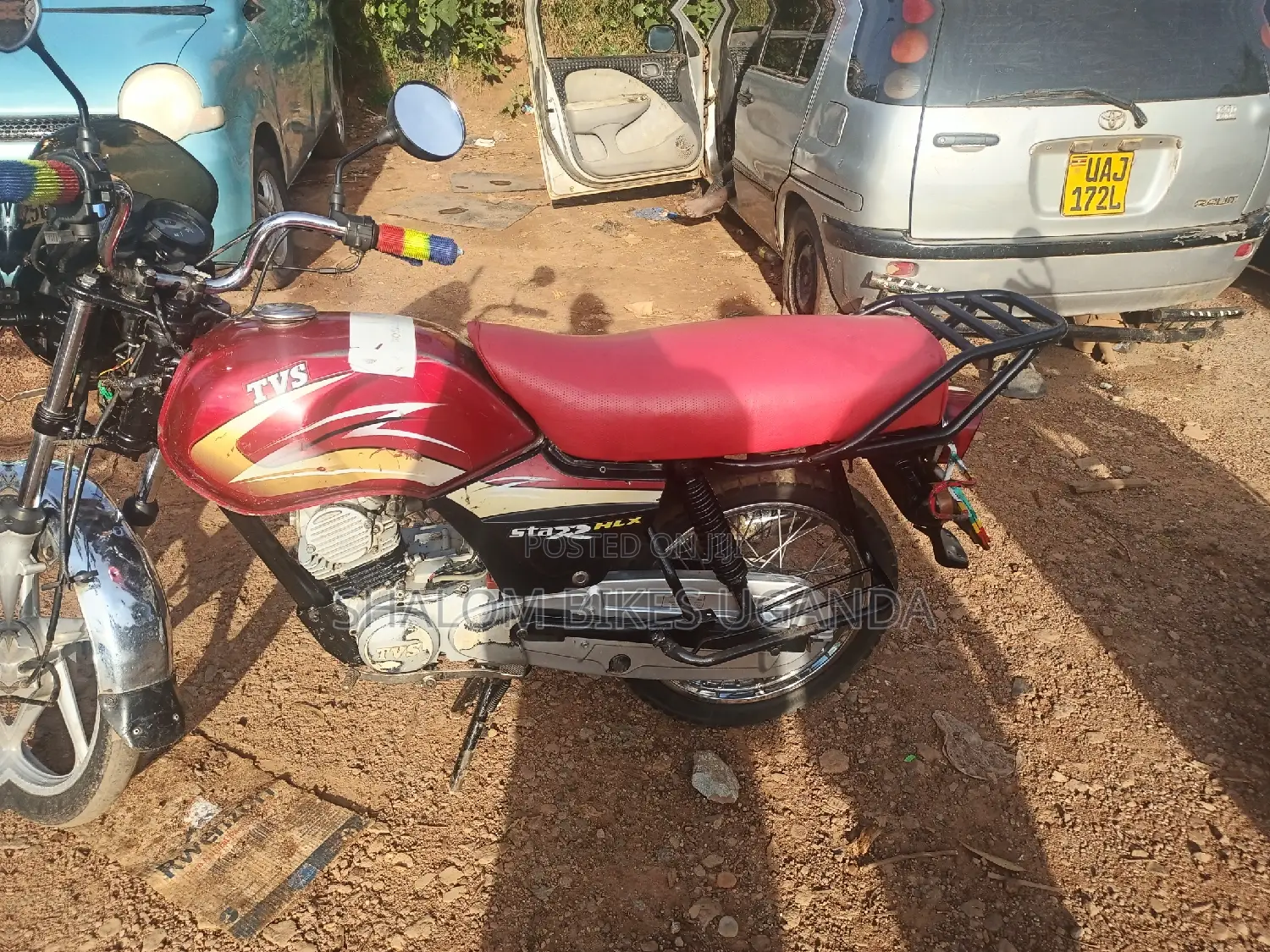 TVS XL 100 2016 Red