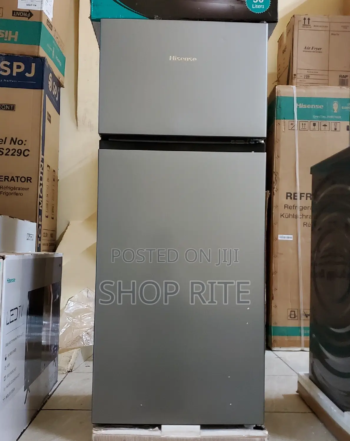 Hisense Refrigerator Double Door 160litres
