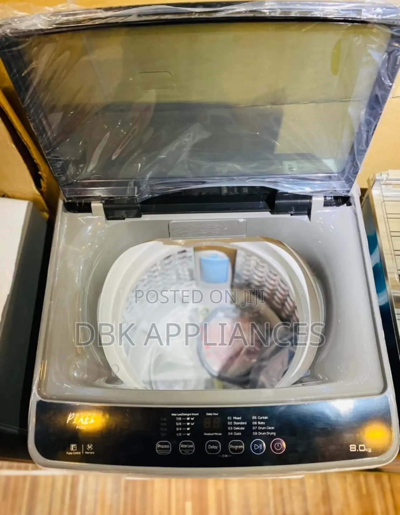 Pixel 8kgs Top Loader Washing Machines Authentic