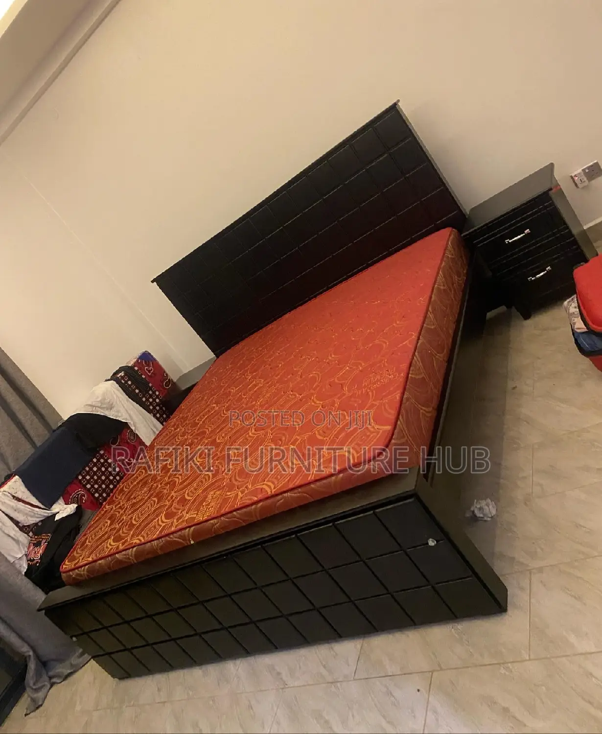 Tile Bed / 6by6 Bed / Wooden Bed / Good / Best Furniture