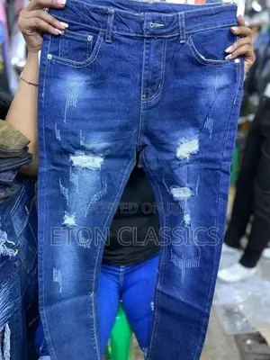 Photo - Damage Men's Original Blue Jeans
