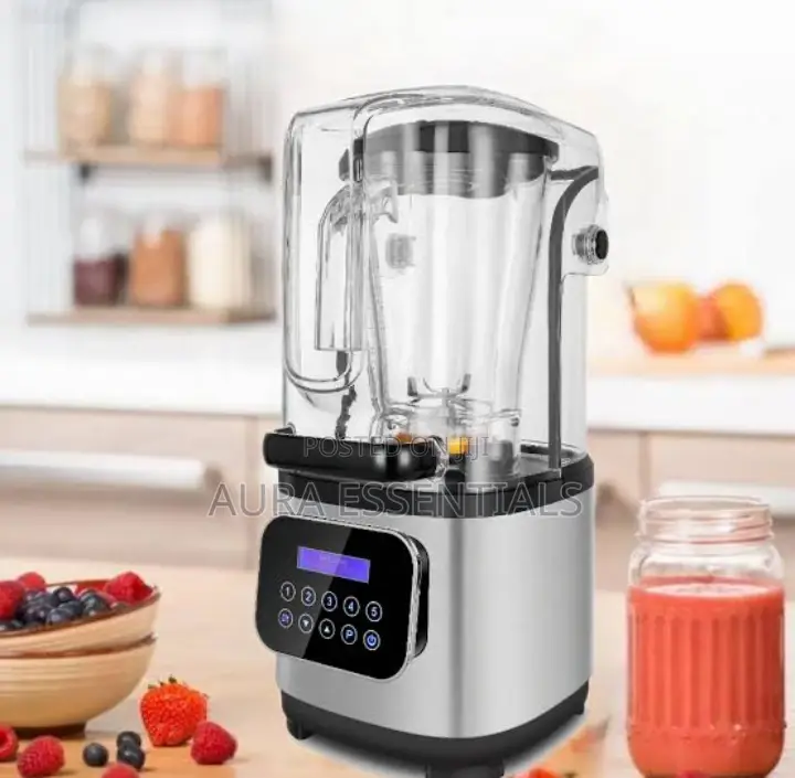 Commercial Blender With Sound Proof Cover
