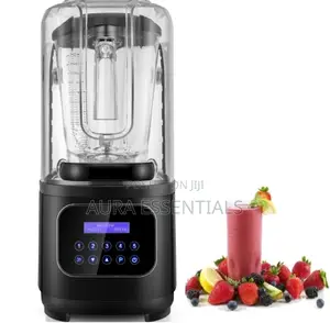 Commercial Blender With Sound Proof Cover