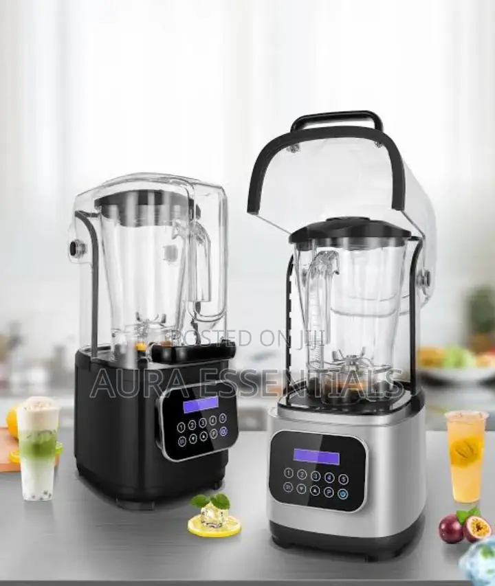 Commercial Blender With Sound Proof Cover