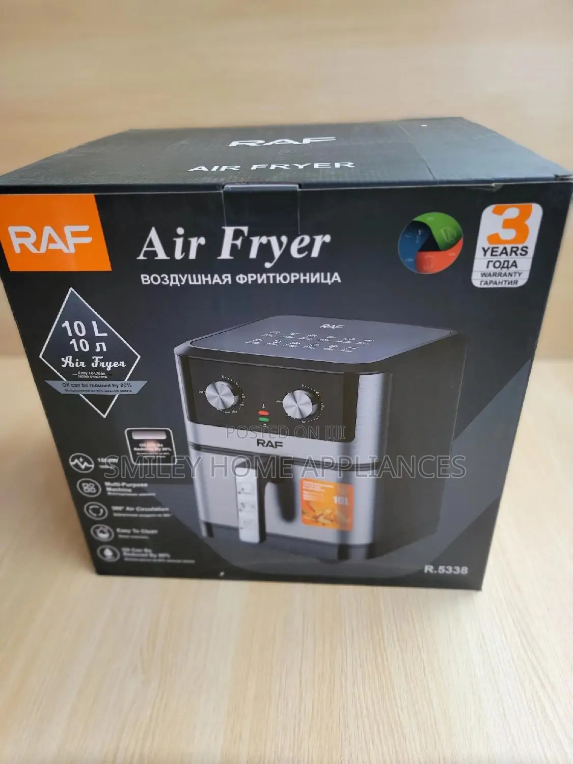 10ltrs Raf Air Fryer
