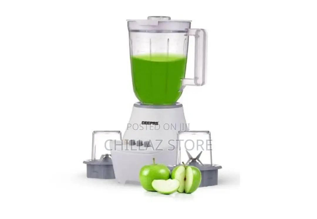 Geepas GSB 6104 400W 3 in 1 Blender – 1.5L Unbreakable Jar