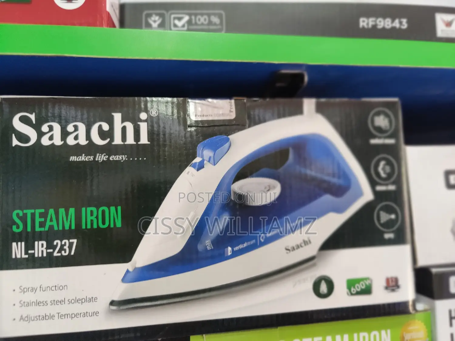 Steam Iron/Steam Flat Iron/Saachi Steam Iron/Saachi Iron