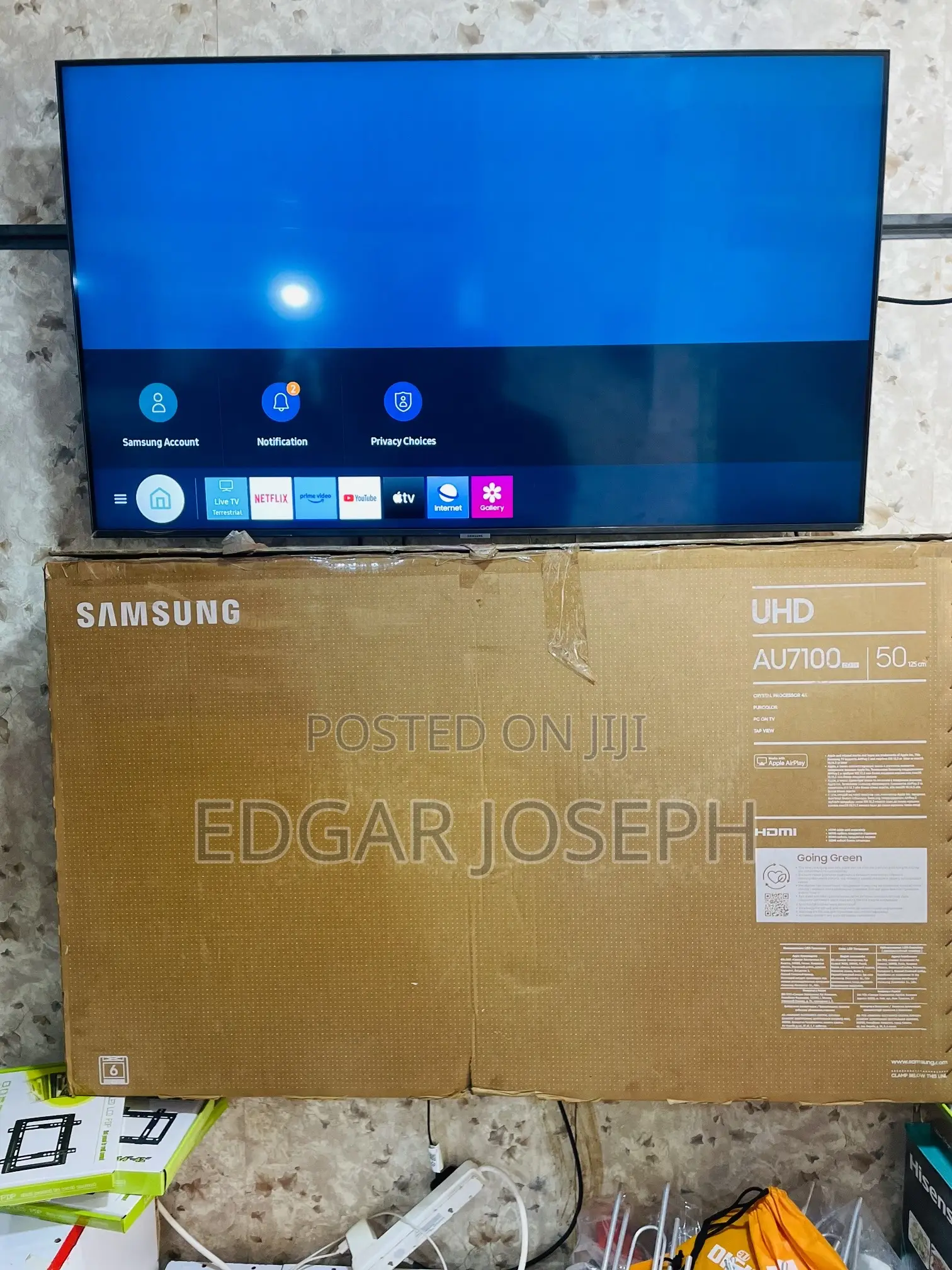 Samsung Au7100 Uhd 50 Inches