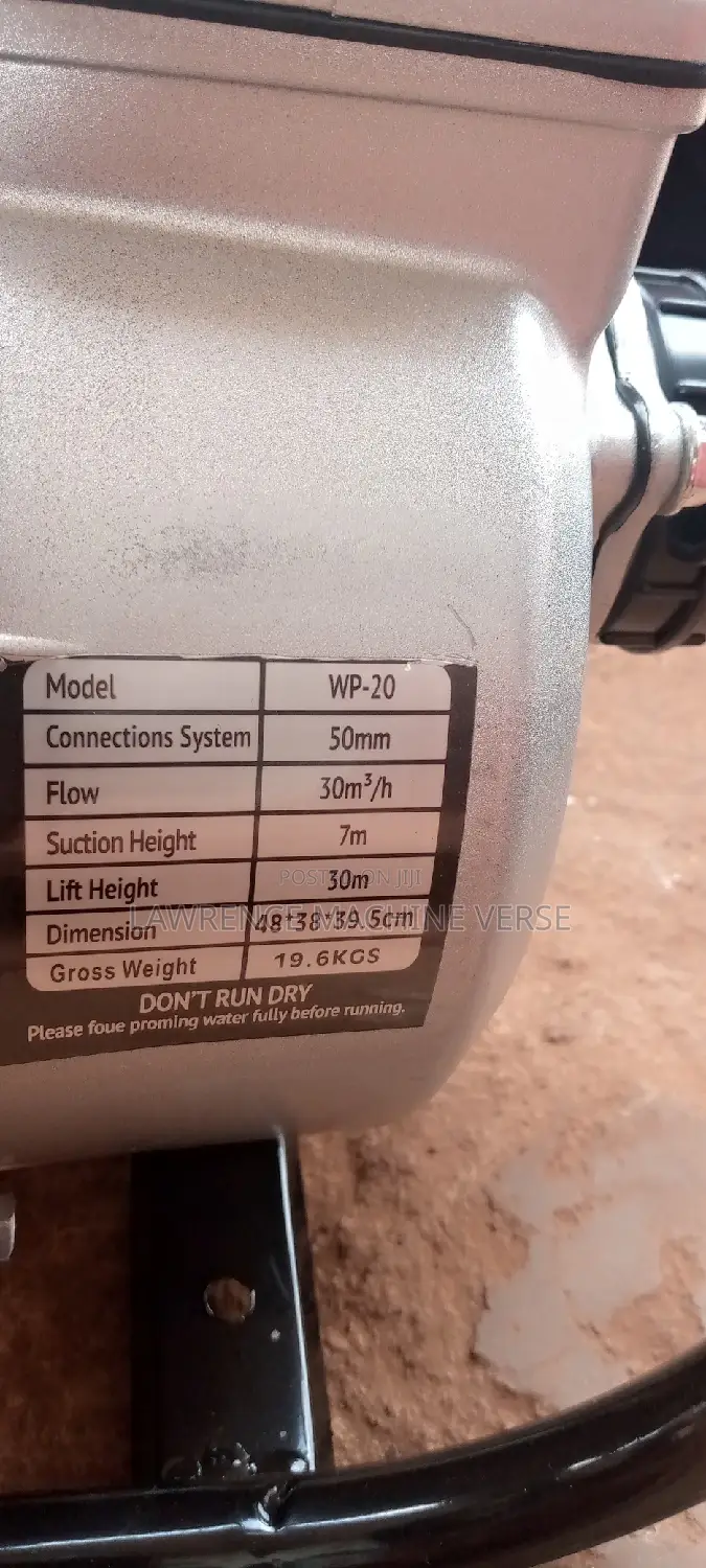 Water Pump Gasoline 2 Inch Honda