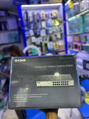 Photo - Dlink 16port 10/100mbps Rackmount Switch D-Link 16port Rack