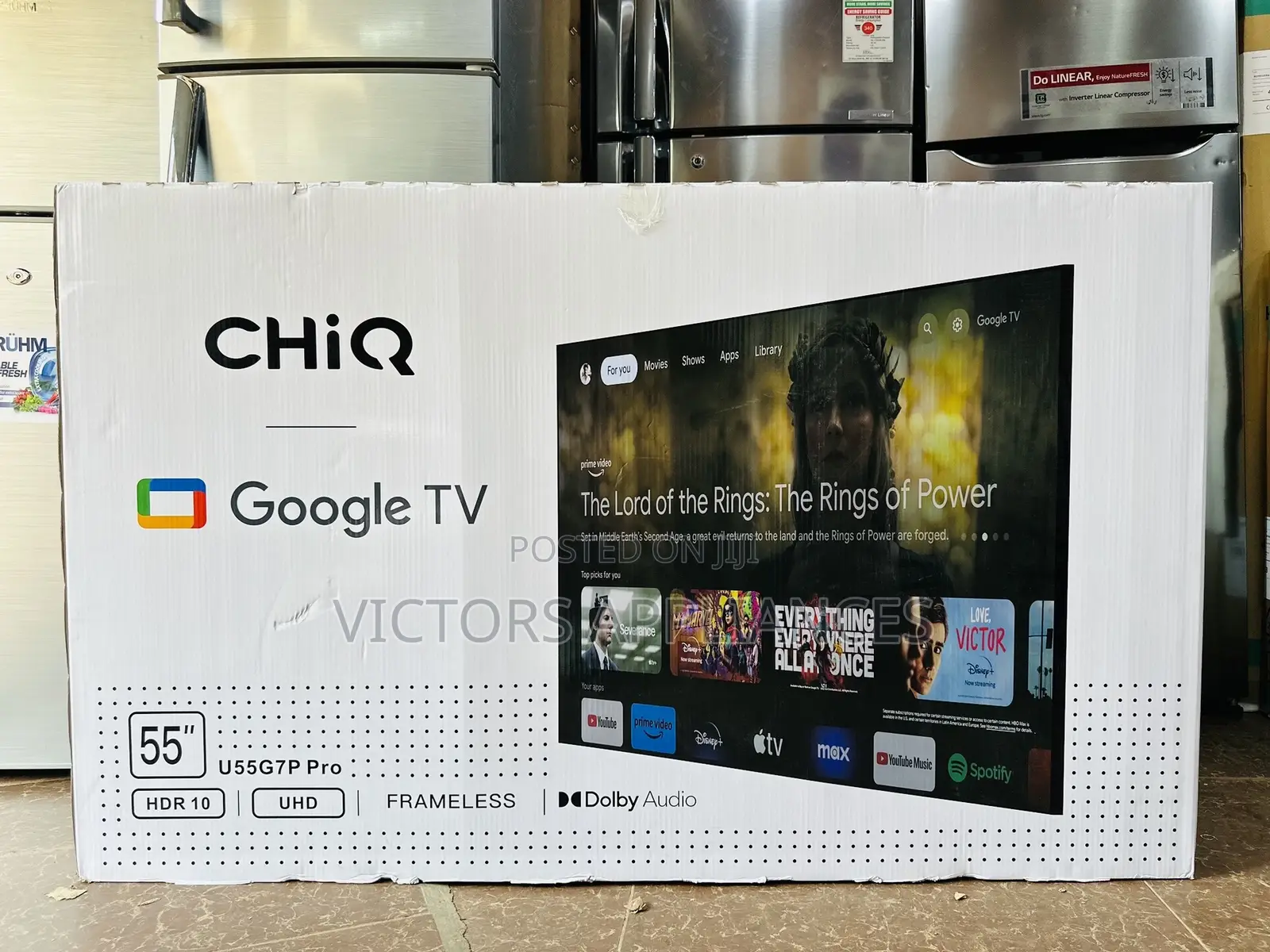 Chiq 55” Uhd Android Smart Tv