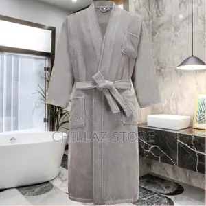 Egyptian Cotton Bath Robe –
