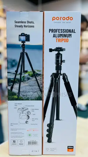 Porodo Professional Aluminum Tripod